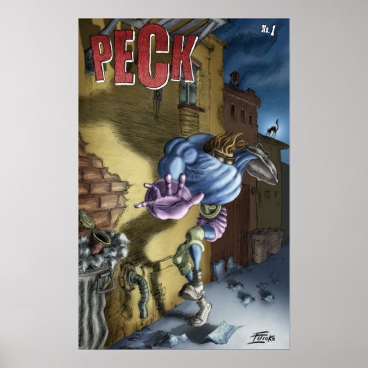 Peck Poster (nieuw Hoesje nummer 1) (Voorkant)