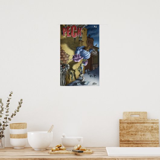 Peck Poster (nieuw Hoesje nummer 1) (Keuken)