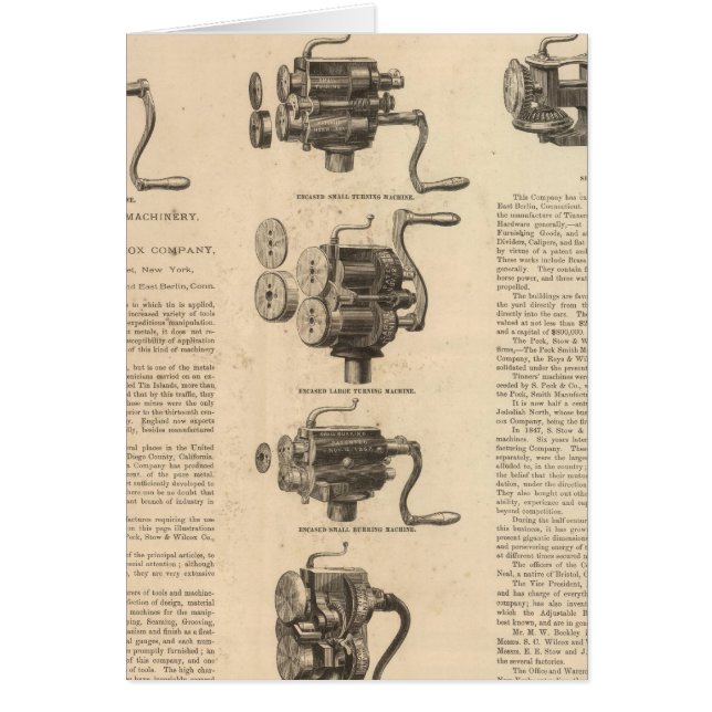 Peck, Stow en Wilcox Company (Voorkant)