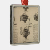 Peck, Stow en Wilcox Company Metalen Ornament (Rechts)