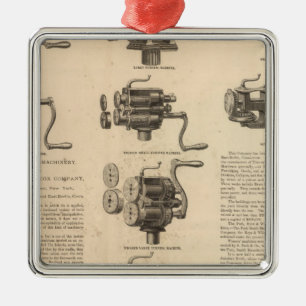 Peck, Stow en Wilcox Company Metalen Ornament