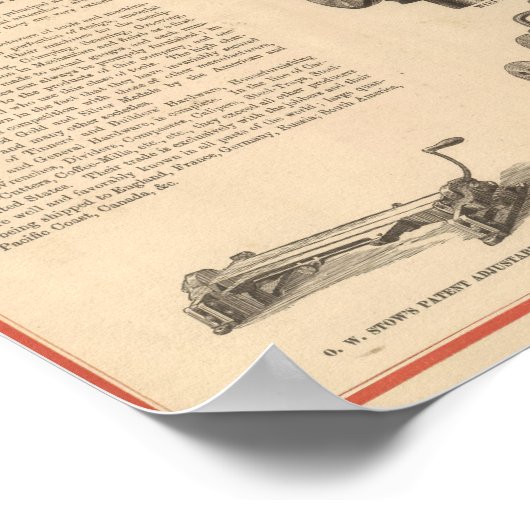 Peck, Stow en Wilcox Company Poster (Hoek)