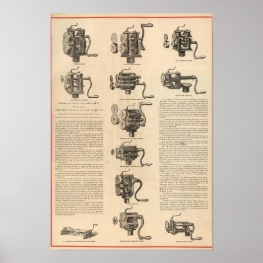 Peck, Stow en Wilcox Company Poster (Voorkant)