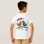 Peck the Love T-shirt (Achterkant volledig)