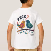 Peck the Love T-shirt (Achterkant)