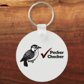 Pecker Checker Sleutelhanger (Voorkant)