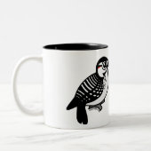 Pecker Checker Tweekleurige Koffiemok (Links)