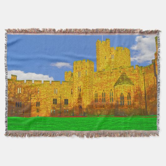 Peckforton Castle in Tarporley, Cheshire Deken (Voorkant)