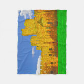 Peckforton Castle in Tarporley, Cheshire Fleece Deken (Voorkant)