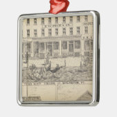 Peck's Block Metalen Ornament (Links)