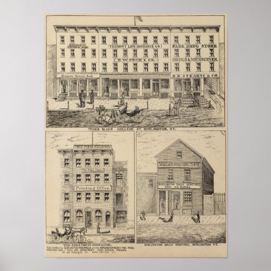 Peck's Block Poster (Voorkant)