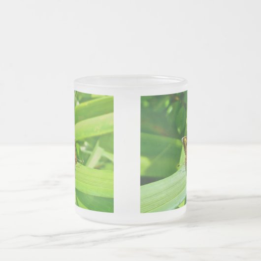 Peck's Skipper Butterfly Matglas Koffiemok (Center)