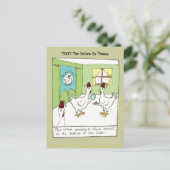 Peckvolgorde Briefkaart (Staand voorkant)