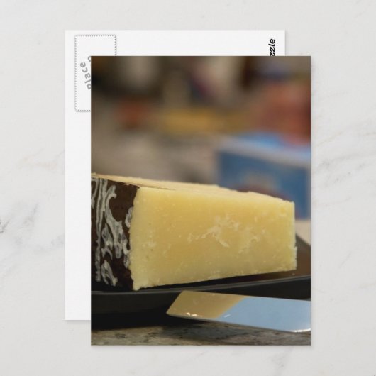 Pecorino Romano Cheese Briefkaart (Voorkant / Achterkant)