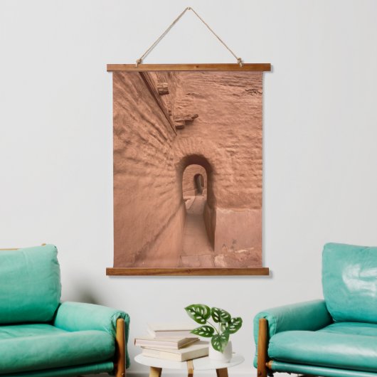 Pecos New Mexico Pueblo Ruïnes Hangend Wandkleed (Woonkamer)