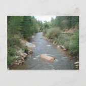 Pecos River, Santa Fe National Forest, New Mexico Briefkaart (Voorkant)