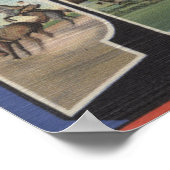 Pecos, TexasLarge Letter ScenesPecos, TX Poster (Hoek)