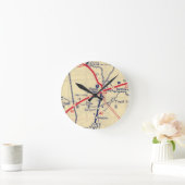 Pecos TX  Map Ronde Klok (Huis)