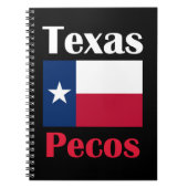 Pecos TX Notitieboek (Voorkant)