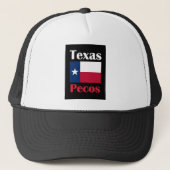 Pecos TX Trucker Pet (Voorkant)