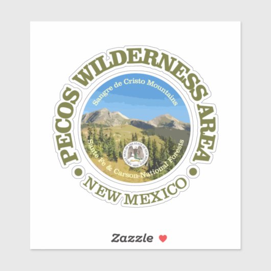 Pecos Wilderness Sticker (Vel)
