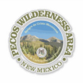 Pecos Wilderness Sticker (Voorkant)
