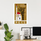 Pecs Kerk - Luciferdoosje Print - Esthetische Muur (Thuiskantoor)