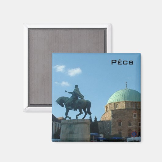 Pecs - Moskee Magneet (Voorkant / Achterkant)