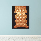 Pectoraal gevonden in de rivier Sinu, pre-colombia Canvas Afdruk (Insitu (Houten vloer))