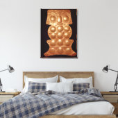 Pectoraal gevonden in de rivier Sinu, pre-colombia Canvas Afdruk (Insitu (Slaapkamer))