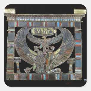 Pectoraal Ramesses II Nieuw-Koninkrijk Vierkante Sticker