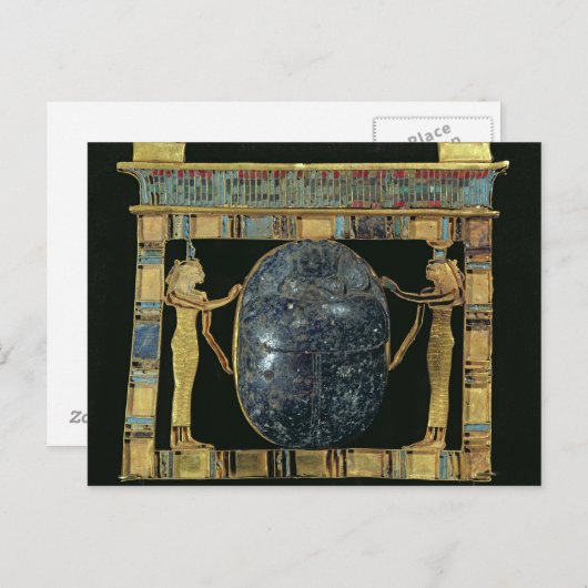 Pectoraal van de vizier, Paser, met sjaal Briefkaart (Voorkant / Achterkant)