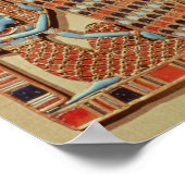 Pectoraal versierd met de gevleugelde sjab poster (Hoek)