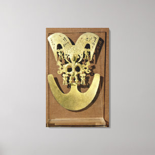 Pectoral, Quimbaya Canvas Afdruk