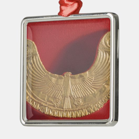 Pectorale versiervormen valkhoudende bomen metalen ornament (Links)