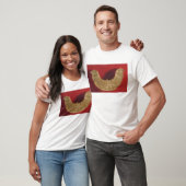 Pectorale versiervormen valkhoudende bomen t-shirt (Unisex)