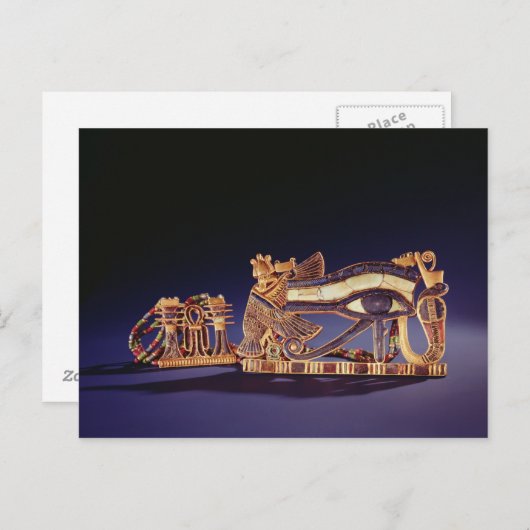 pectoris voor djed-pijlers en wjetogen briefkaart (Voorkant / Achterkant)