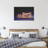 pectoris voor djed-pijlers en wjetogen canvas afdruk (Insitu (Slaapkamer))