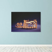 pectoris voor djed-pijlers en wjetogen canvas afdruk (Insitu (Houten vloer))