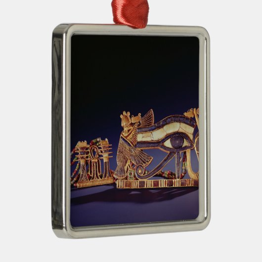 pectoris voor djed-pijlers en wjetogen metalen ornament (Rechts)