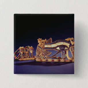 pectoris voor djed-pijlers en wjetogen vierkante button 5,1 cm