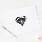 PectusAwareness Heart Stickers (Envelop)