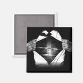 PectusAwareness Koelkast Magnet (Voorkant / Achterkant)