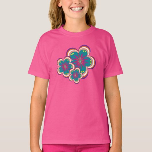 Peculiar Blooms Kinder T-shirt (Voorkant)