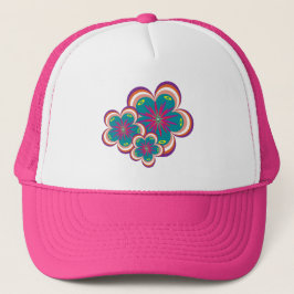 Peculiar Blooms Trucker Hat (12 kleuren) Trucker Pet