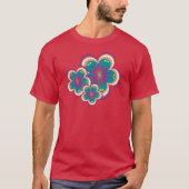 Peculiar Blooms Unisex T-Shirt (Voorkant)