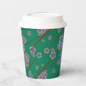 Peculiar Branches 8oz. Papieren Bekers (Links)