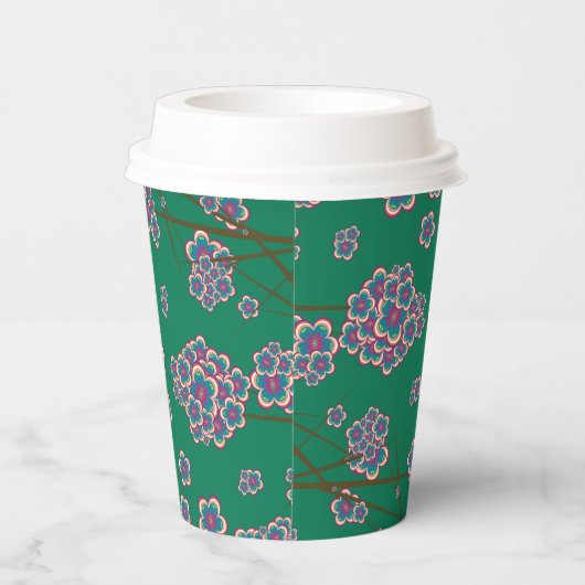 Peculiar Branches 8oz. Papieren Bekers (Rechts)