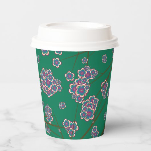 Peculiar Branches 8oz. Papieren Bekers (Voorkant)