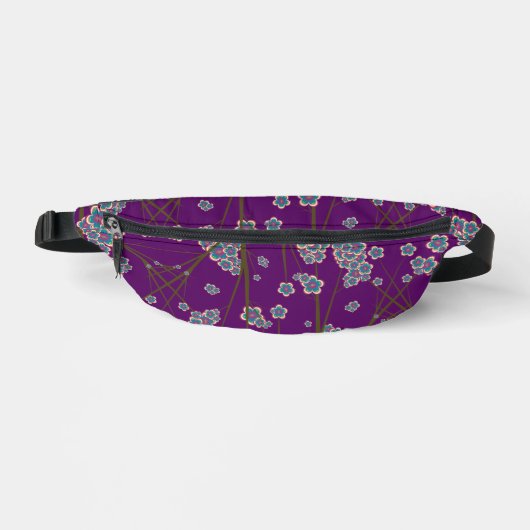 Peculiar Branches Amethist Fanny Pack Heuptasje (Voorkant)